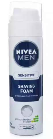 Nivea Men Sensitive Shaving Foam (200ml)